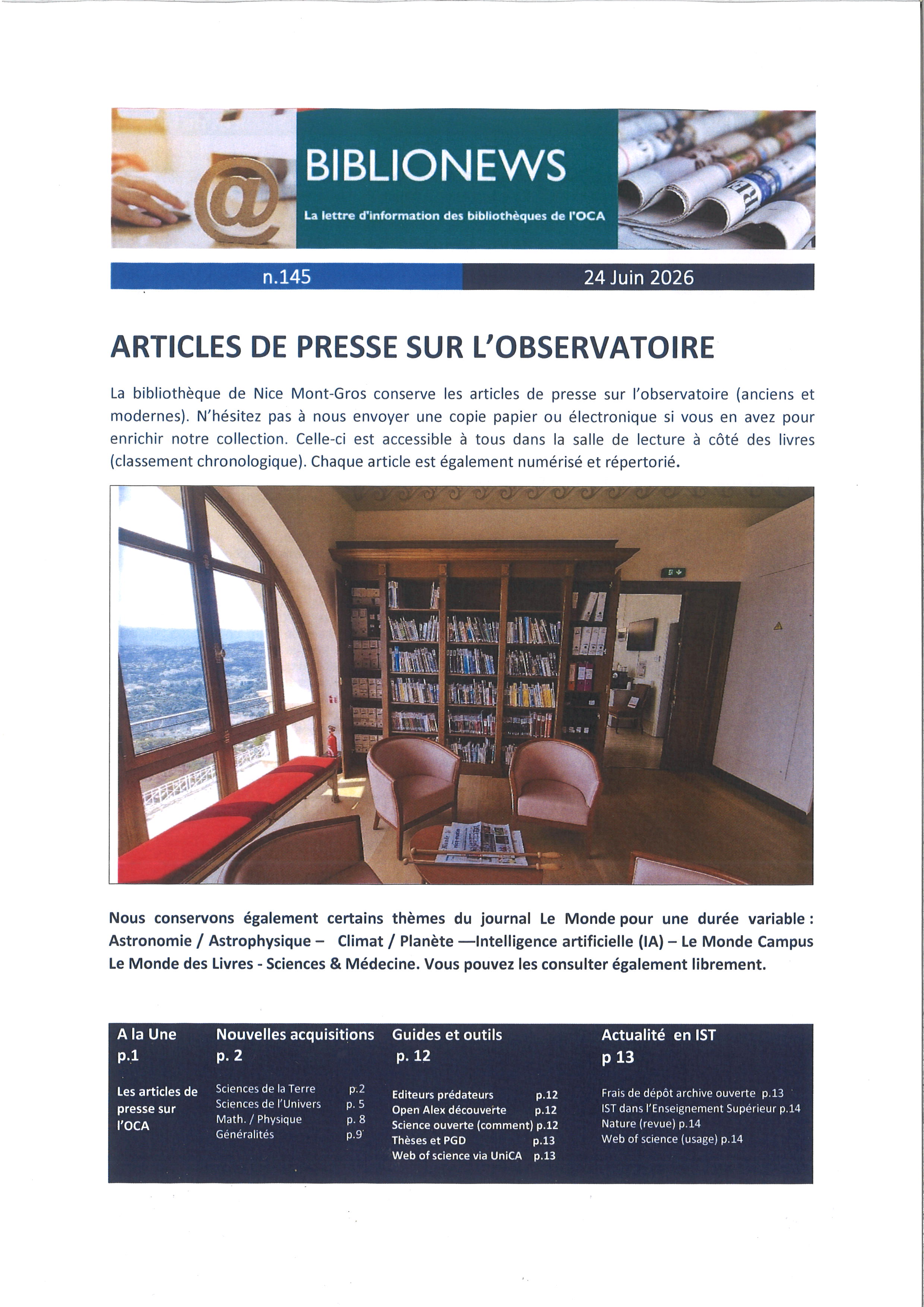 BIBLIONEWS145 FR