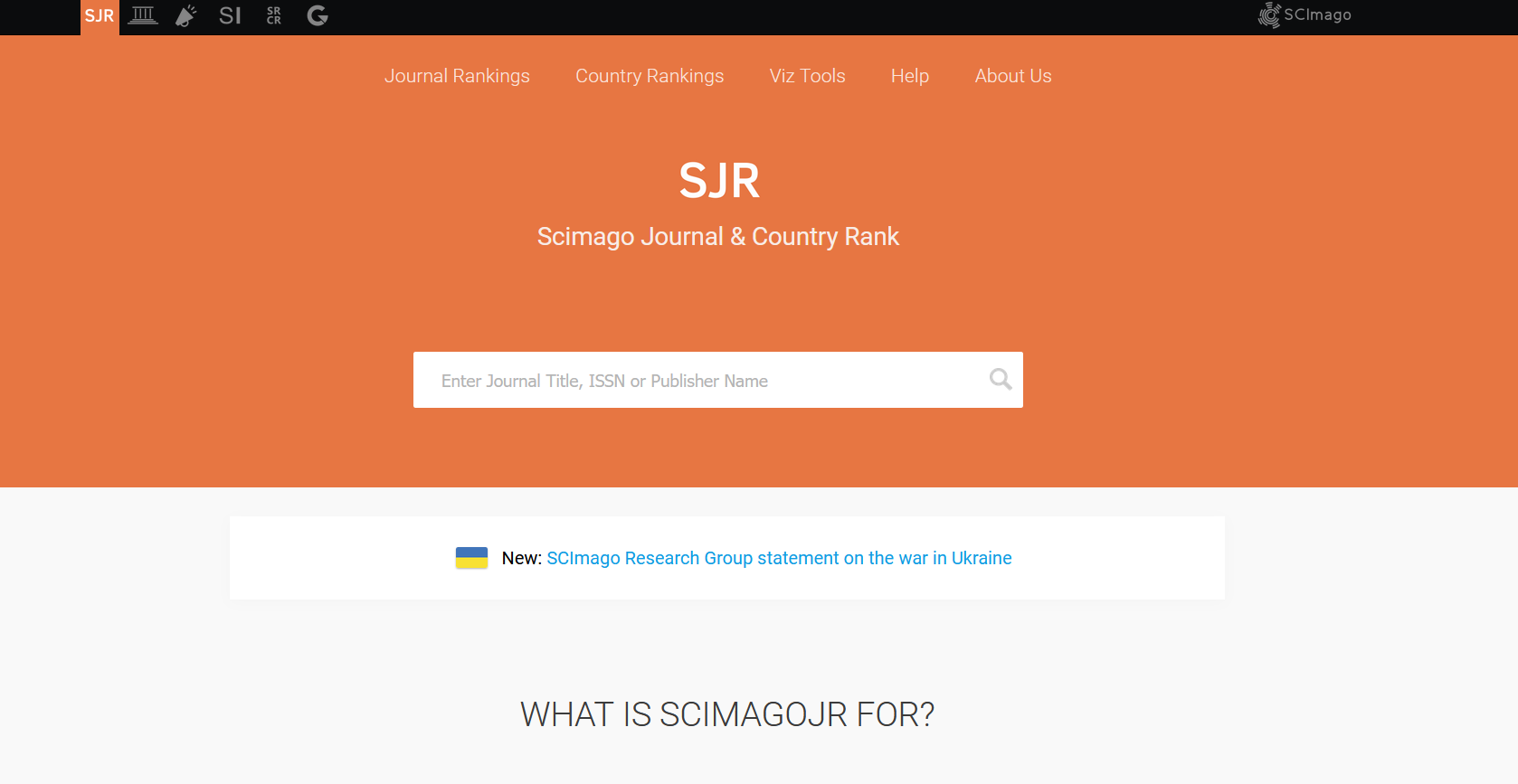 MESURER2023 25 SCIMAGO SJR